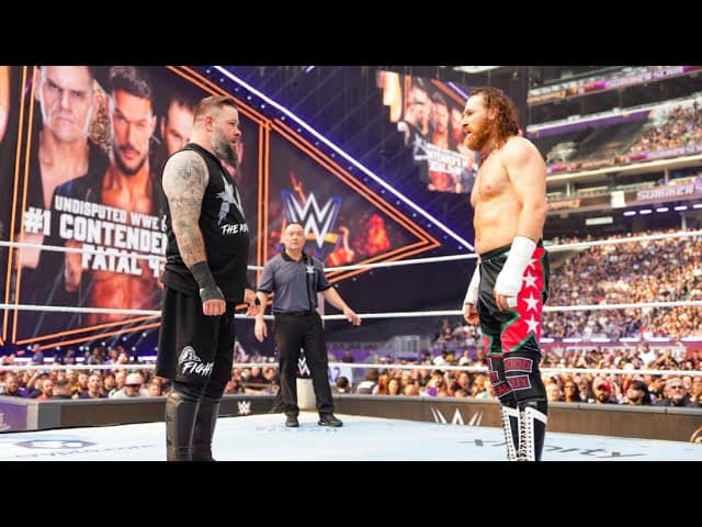 Kevin Owens vs Sami Zayn vs Gunther vs Finn Balor SummerSlam 2026 Highlights