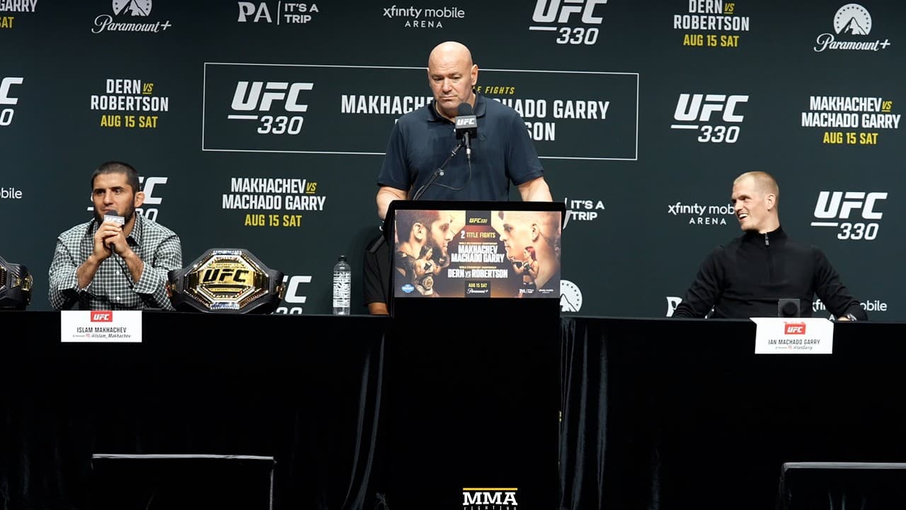 Full UFC 330 Press Conference | Makhachev vs. Machado Garry | Dern vs. Robertsno