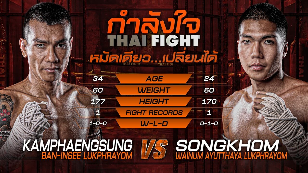 กำแพงสูง บ้านอินทรี ลูกพระยม vs. สองคม วัยหนุ่มอโยธยา ลูกพระยม | ไทยไฟท์ ลีก 108 | 2 ส.ค. 2569