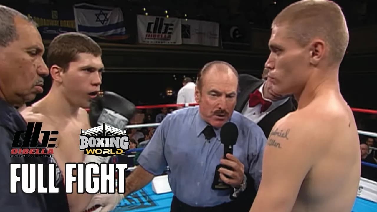 Dmitriy Salita vs  Robert Franckel   FULL FIGHT   BOXING WORLD