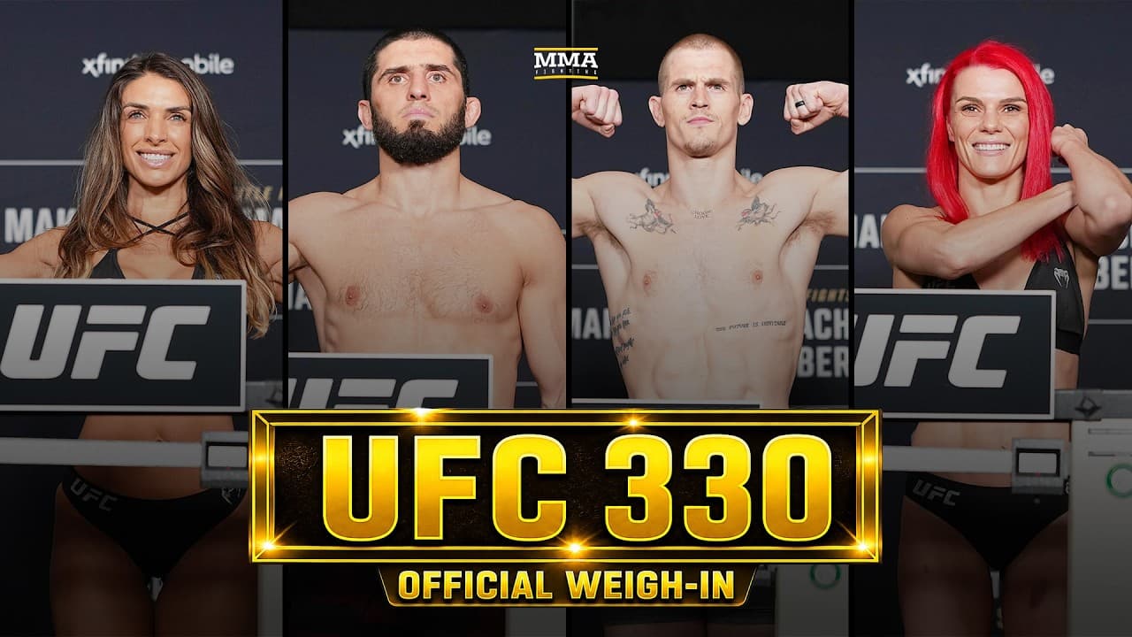 UFC 330 weigh-in results: 2 title fights set, including Islam Makhachev vs. Ian Machado Garry