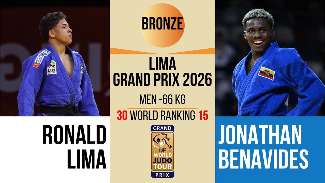 Ronald LIMA VS Jonathan BENAVIDES | Lima Grand Prix 2026 | BRONZE -66 kg