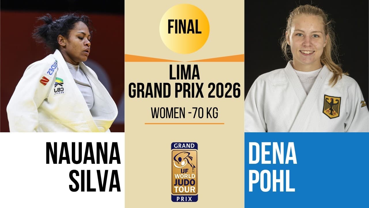 Nauana SILVA VS Dena POHL | Lima Grand Prix 2026 | GOLD -70 kg
