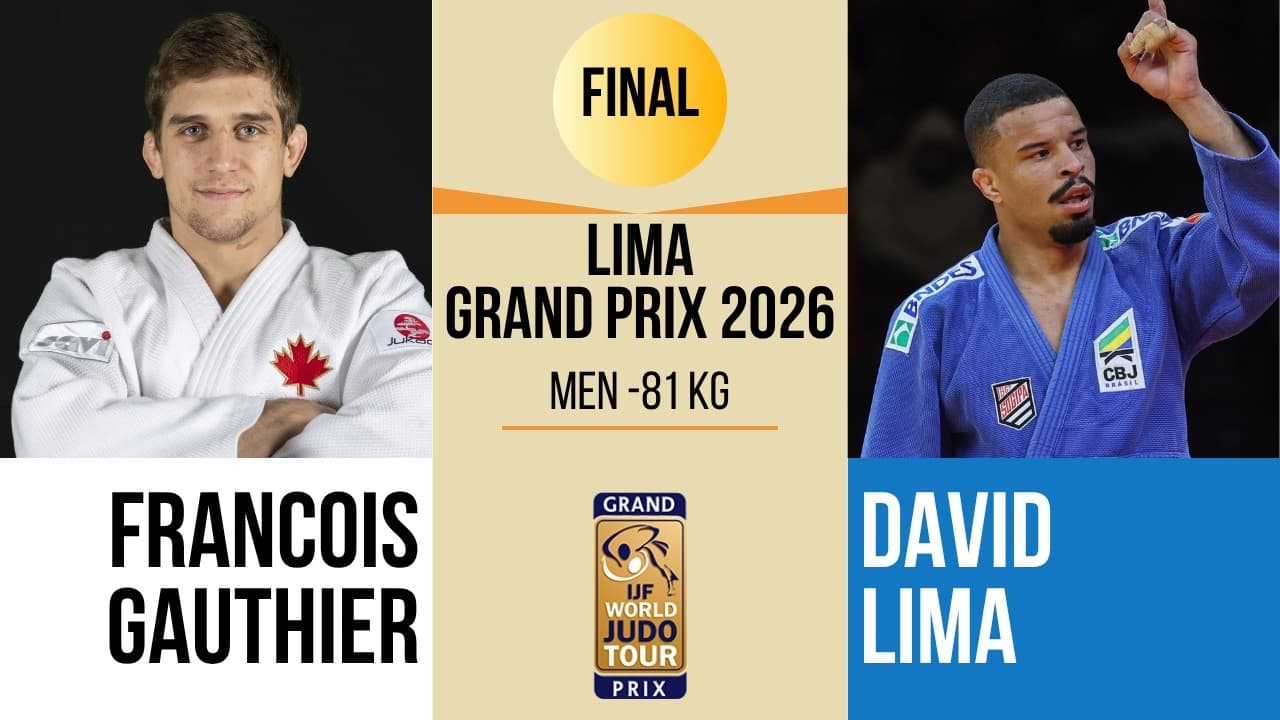 Francois GAUTHIER DRAPEAU VS David LIMA | Lima Grand Prix 2026 | GOLD -81 kg