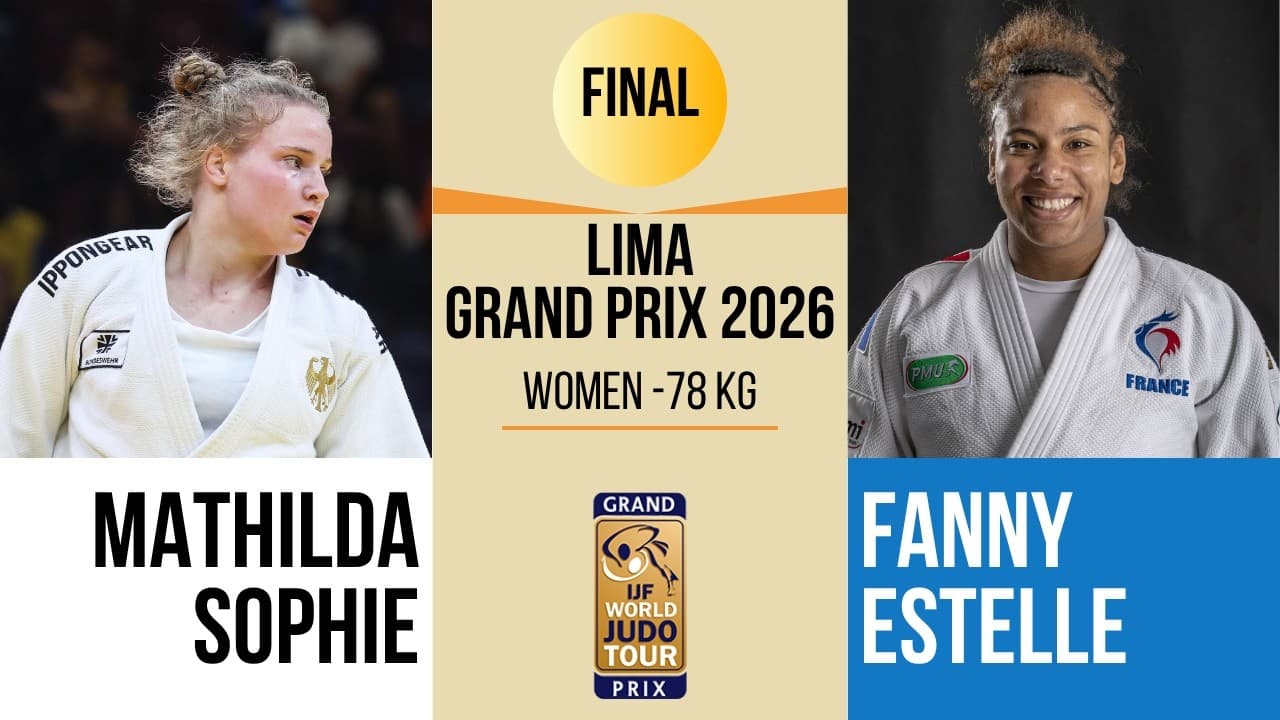 Mathilda Sophie NIEMEYER VS Fanny Estelle POSVITE | Lima Grand Prix 2026 | GOLD -78 kg
