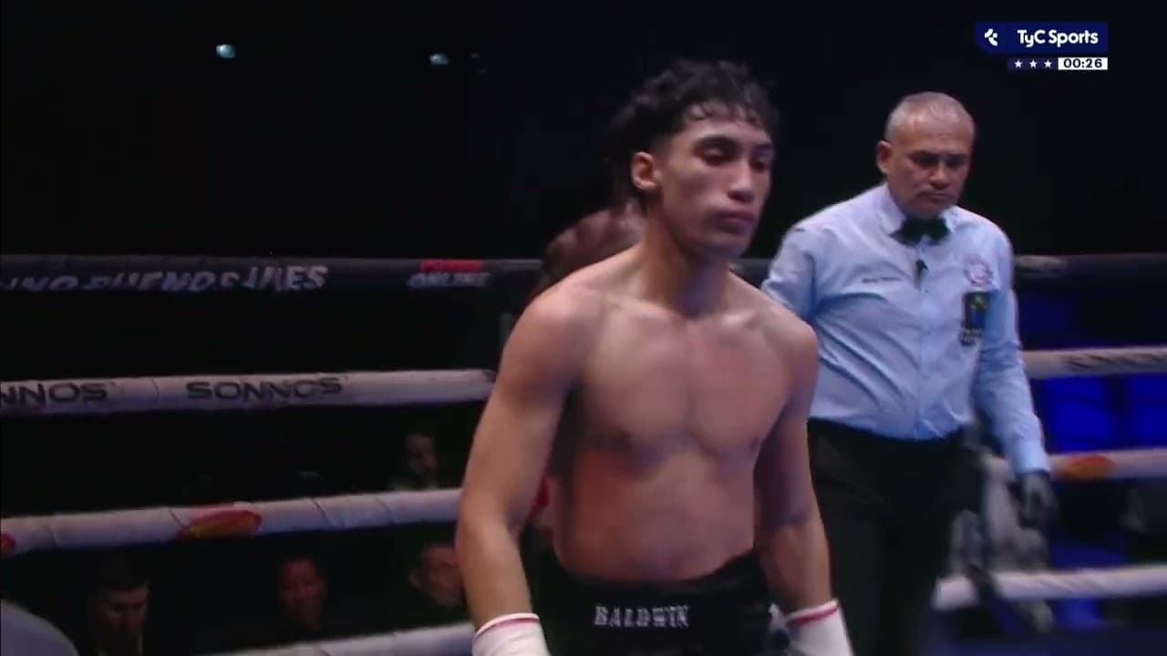John Laryea vs Maximiliano Robledo - Boxeo de Primera - TyCSports