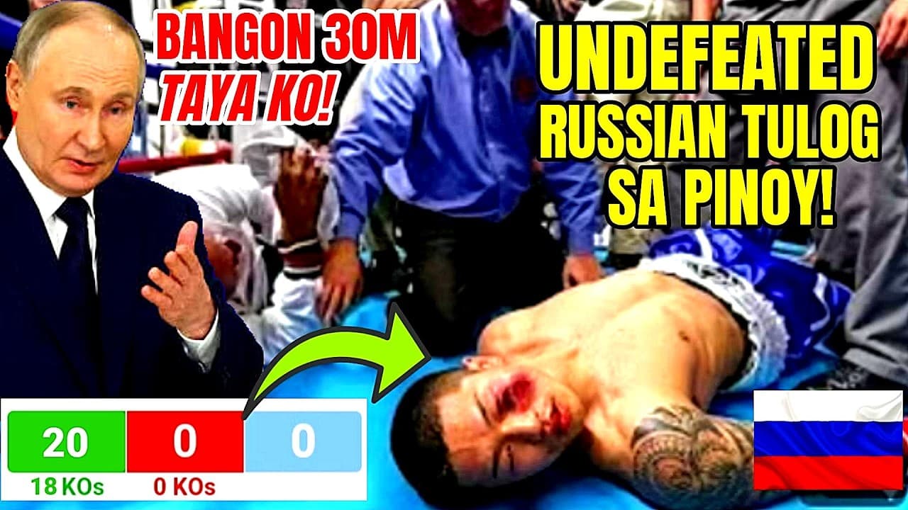 PINOY NA PATABA SA RUSSIA! 20W OL 18KOs CHAMPION 3X BAGSAK SA BALWARTE!