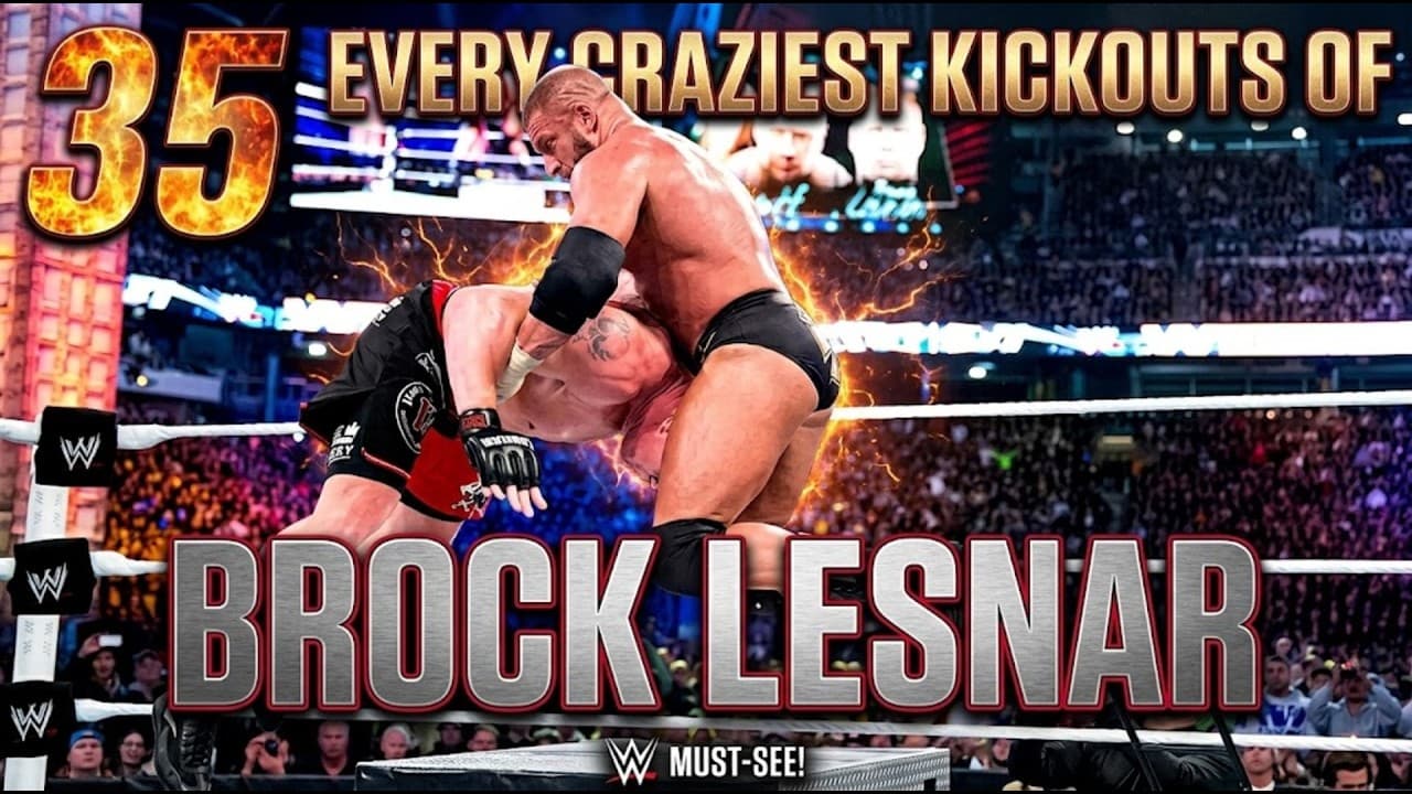35 Every Craziest Kickouts Of Brock Lesnar