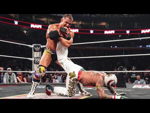Chad Gable vs Rey Mysterio RAW 8/17/2026 Highlights