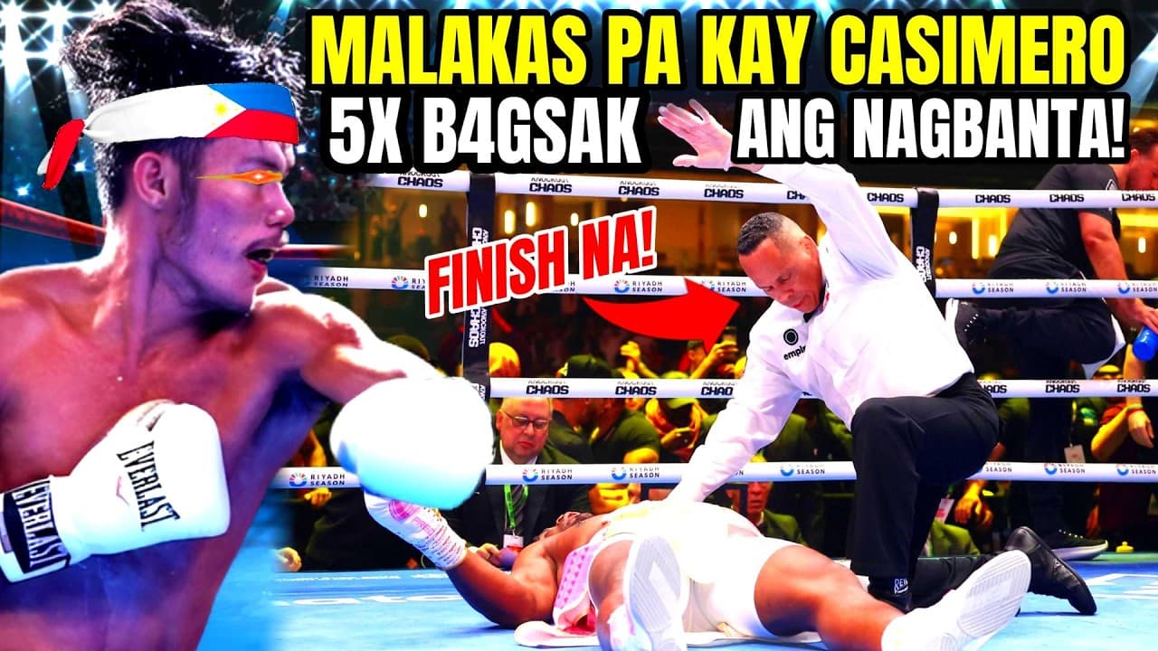 PINOY MALAKAS PA KAY CASIMERO! 5X PINABAGSAK ANG MAANGAS!