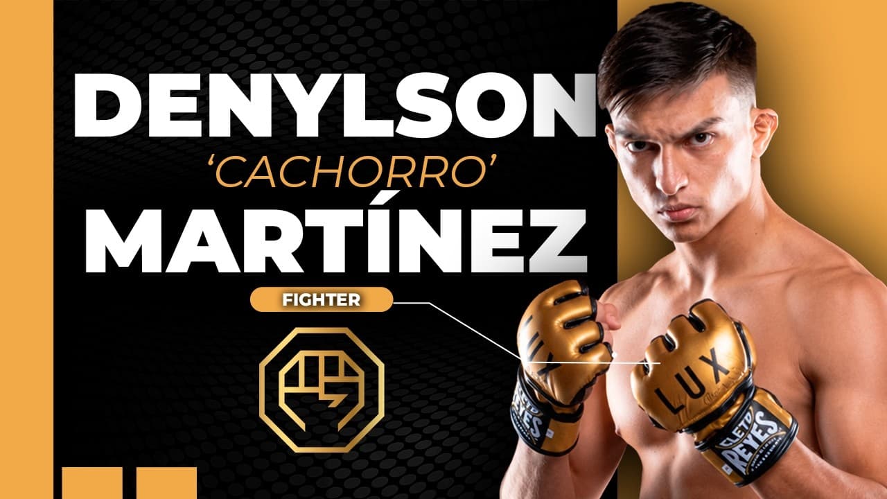 Denylson "Cachorro" Martínez, desde Juárez, N.L. de una pelea en la calle a LUX #luxfightleague