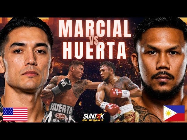EUMIR MARCIAL VS OMAR HUERTA | INTERNATIONAL MIDDLEWEIGHT CHAMPIONSHIP
