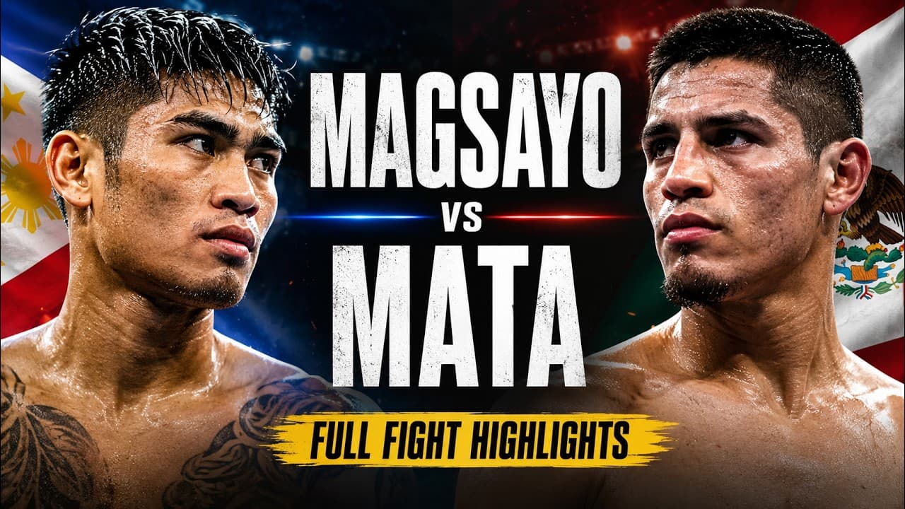 Mark Magsayo vs Jorge Mata | FULL FIGHT HIGHLIGHTS HD