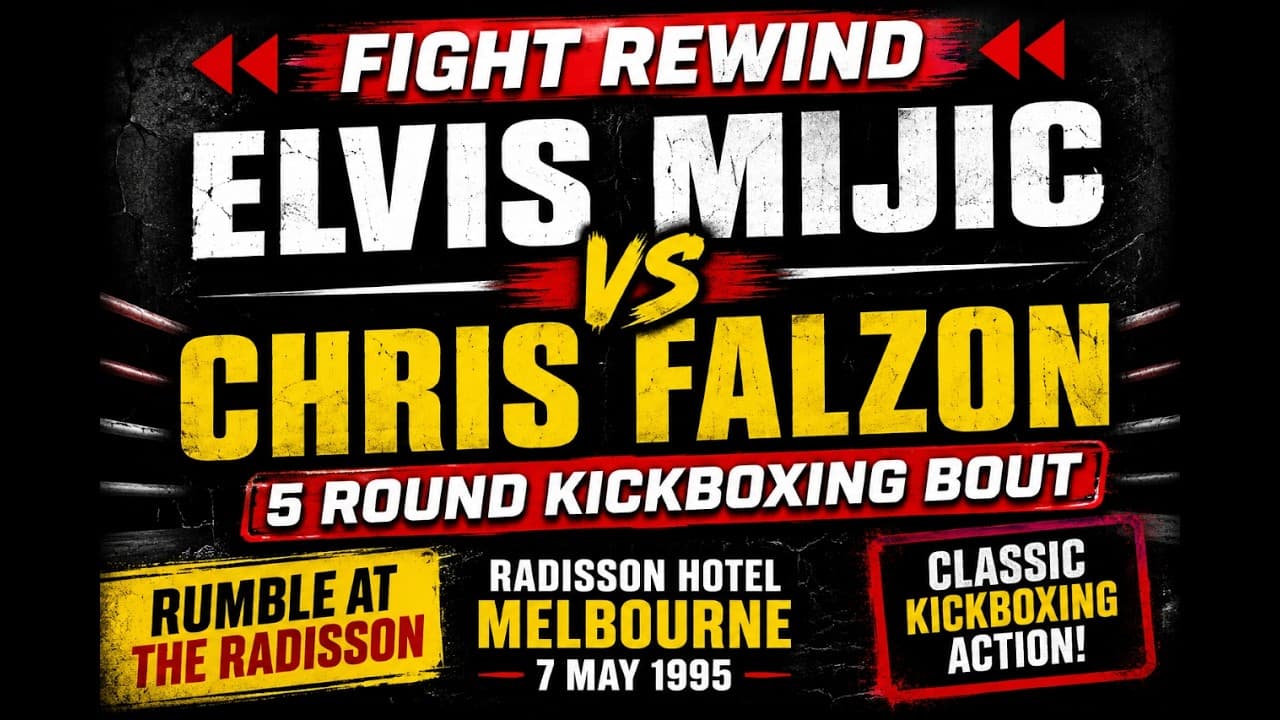 🔥 ELVIS MIJIC vs CHRIS FALZON — RUMBLE AT THE RADISSON 1995! 🔥