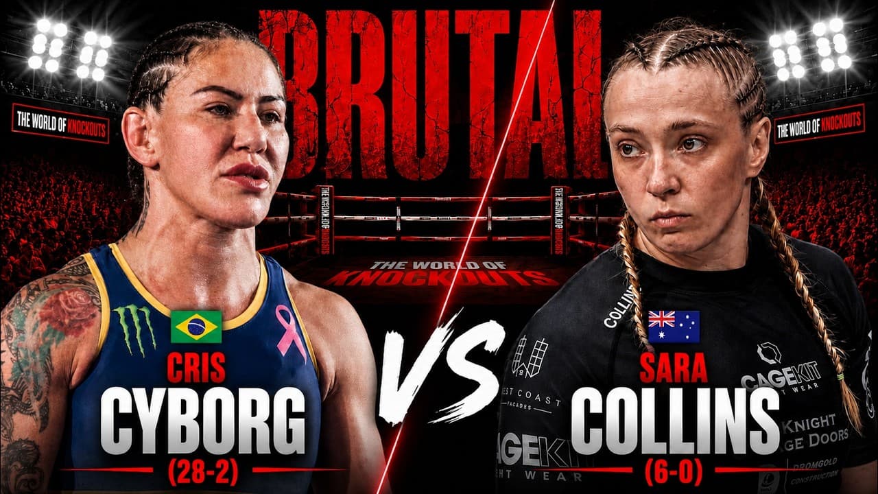 Cris Cyborg vs Sara Collins - She Was Undefeated... Then She Faced MMA's Most Feared Woman