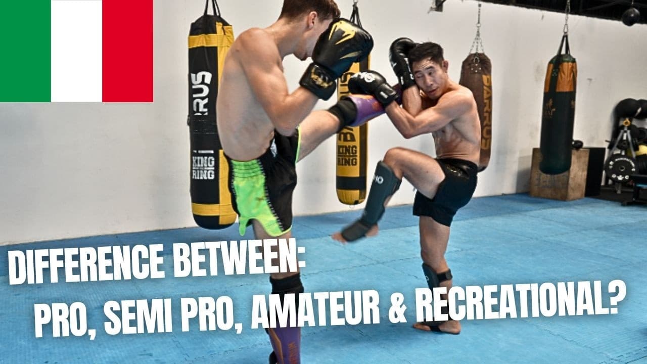 What's it like Sparring a Pro, Semi Pro, Amateur & Recreational Fighters | Here's the Difference ⭐
