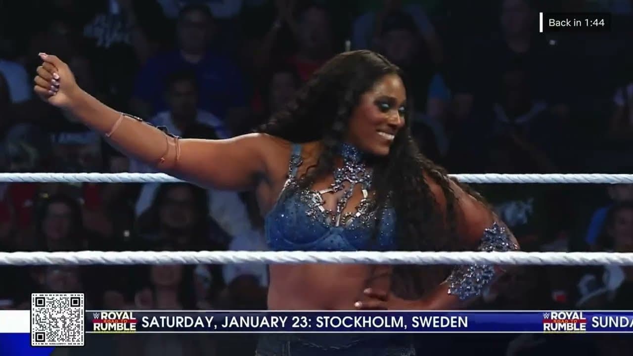 (1/2) Tiffany Stratton vs Lash Legend: Smackdown August 21 2026