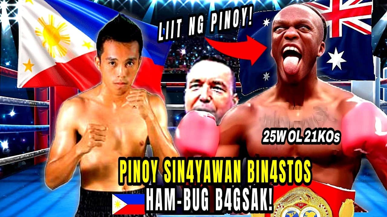 PINOY BIN4ST0S AT SINAYAWAN DAHIL DAYO! BAGSAK ANG UNDEFEATED AUSTRALIAN CHAMPION!