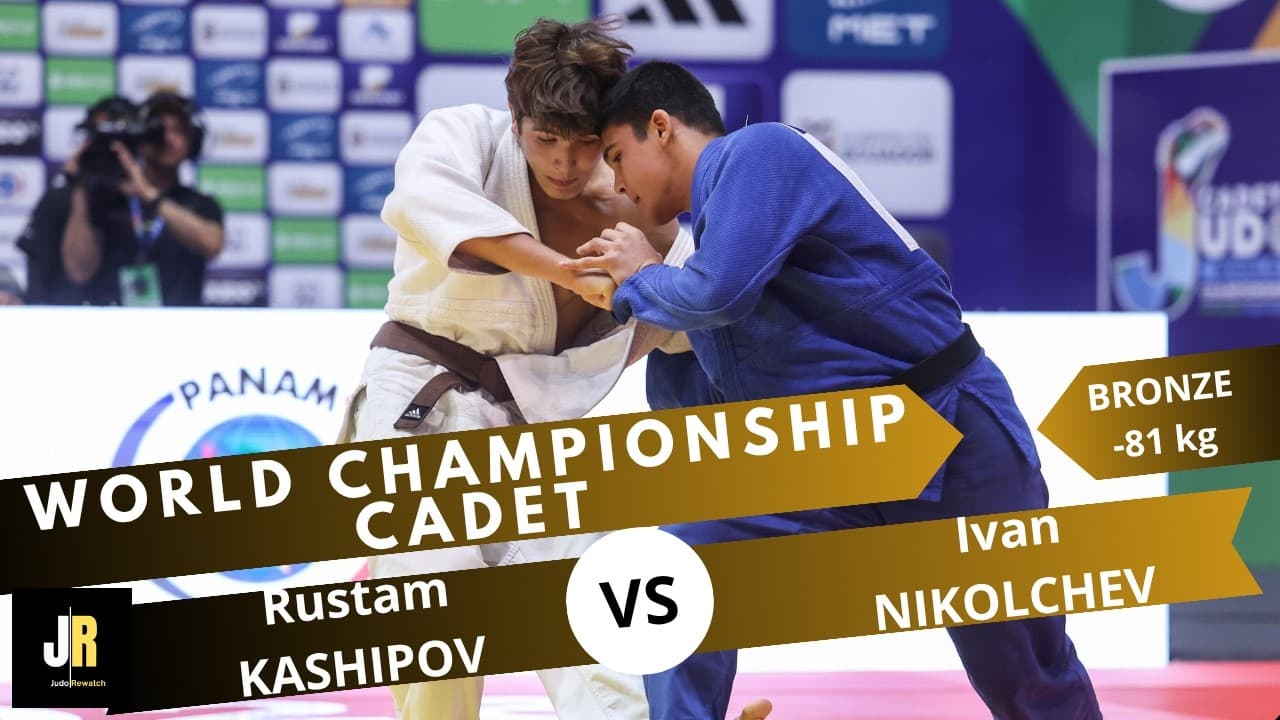 Rustam KASHIPOV VS Ivan NIKOLCHEV| Guayaquil World Championships Cadets 2026 | BRONZE -81 kg