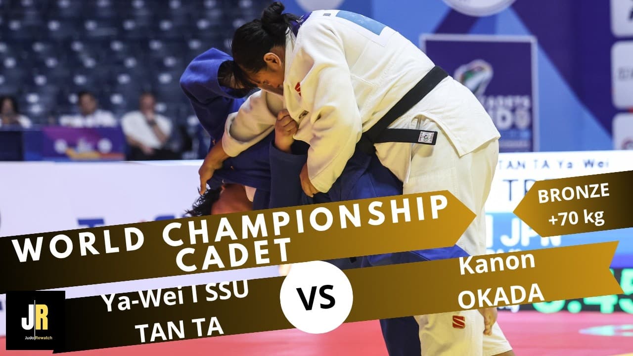 Ya-Wei I SSU TAN TA VS Kanon OKADA | Guayaquil World Championships Cadets 2026 | BRONZE +70 kg