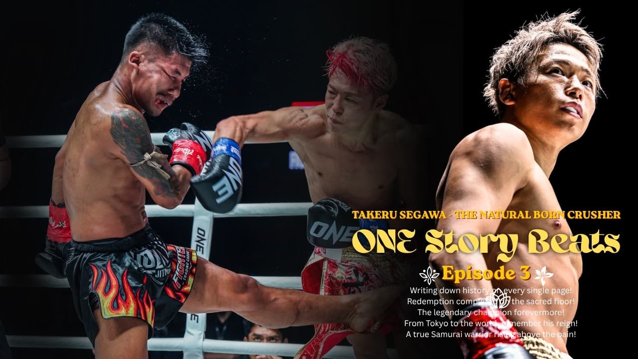 ONE Story Beats - Episode 3: TAKERU SEGAWA | Bushido Spirit & Epic TKO Redemption Over Rodtang