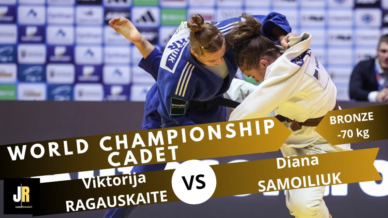 Viktorija RAGAUSKAITE VS Diana SAMOILIUK | Guayaquil World Championships Cadets 2026 | BRONZE -70 kg