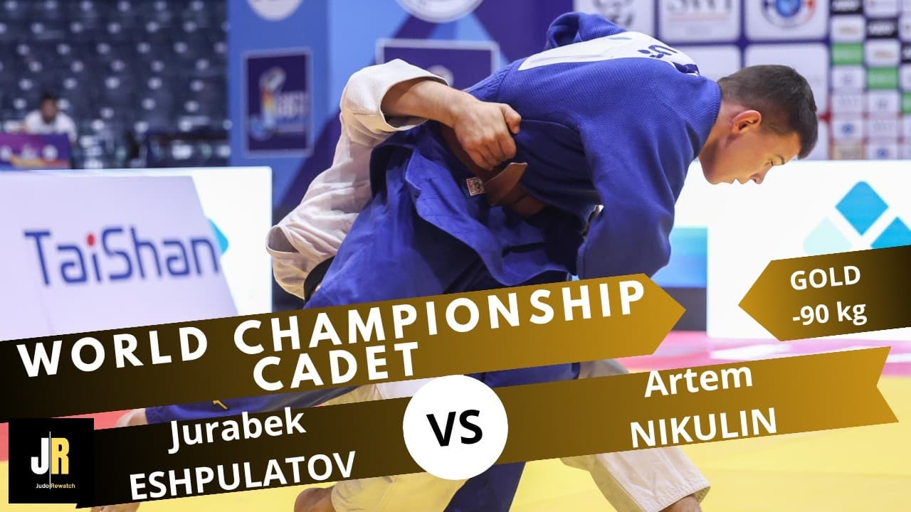 Jurabek ESHPULATOV VS Artem NIKULIN | Guayaquil World Championships Cadets 2026 | GOLD -90 kg