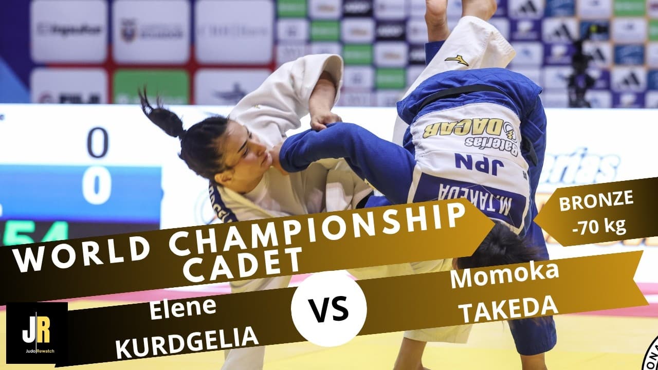 Elene KURDGELIA VS Momoka TAKEDA| Guayaquil World Championships Cadets 2026 | BRONZE -70 kg