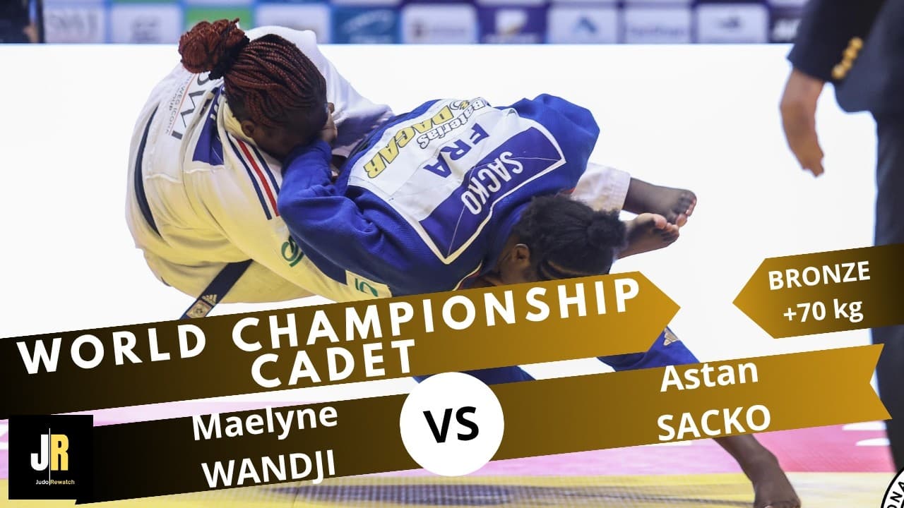 Maelyne WANDJI VS Astan SACKO | Guayaquil World Championships Cadets 2026 | BRONZE +70 kg