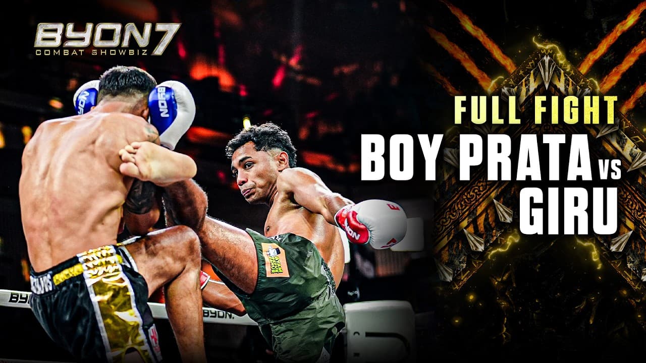 BOY PRATA VS FAISAL 'SWEET HANDS' GIRU (BYON COMBAT SHOWBIZ VOL.7)  FREE FIGHT