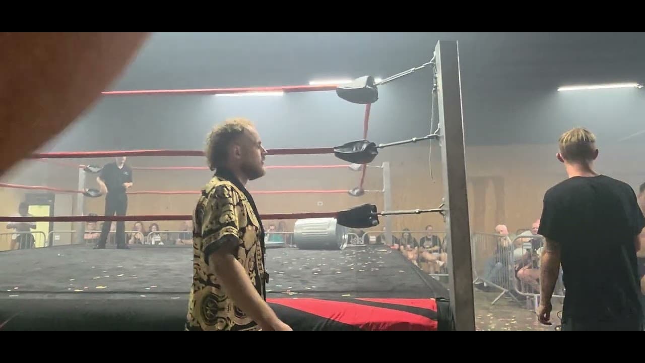 Wwa hardcore championship match triple threat Quincy strang vs jet mosly vs Victor Harlow 8 22 26
