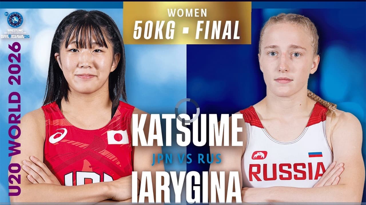 SO FAST 🇯🇵🔥🇷🇺 Yuu KATSUME vs. Margarita IARYGINA | 2026 U20 World Championships | Gold Medal WW 50Kg