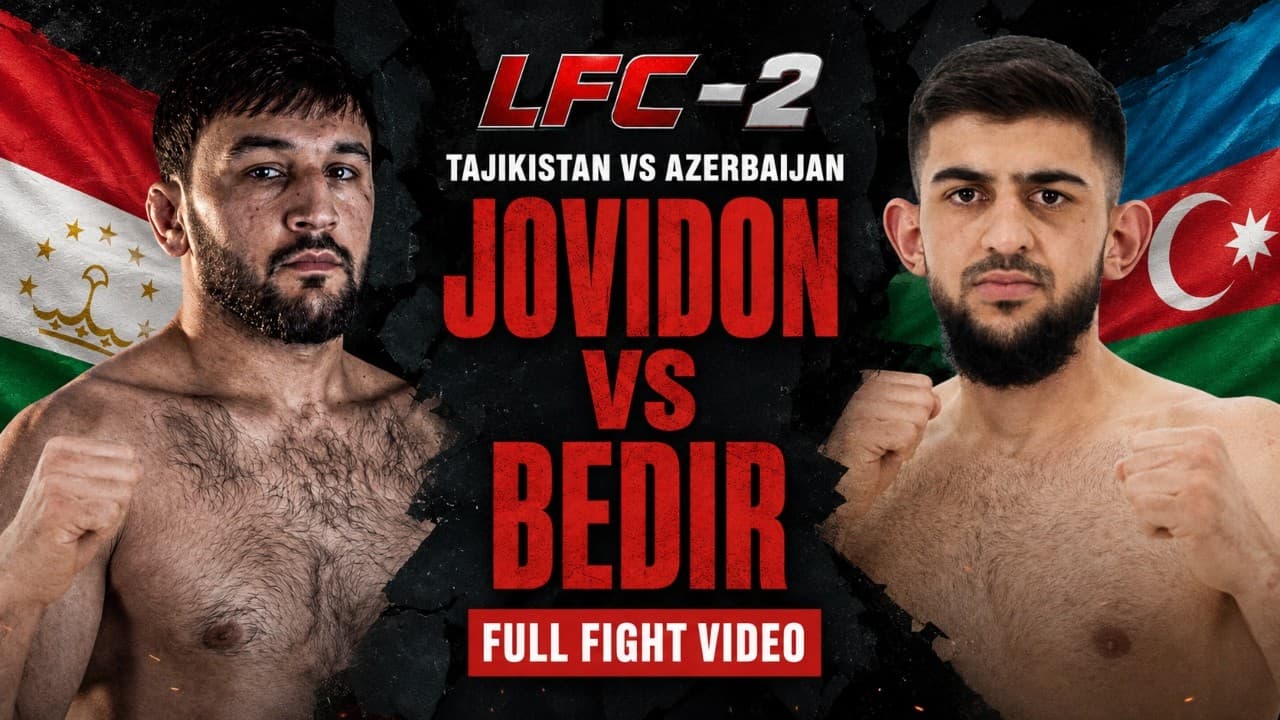 Jovidon (Tajikistan) vs Bedir Meherremov (Azerbaijan) | FULL FIGHT | LFC 2 | Hyderabad | Indian MMA