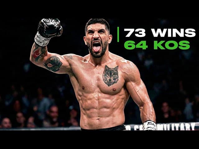 The Kickboxing Psycho Who Lives for Violence — Bahram Rajabzadeh