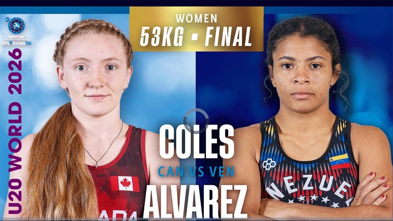 🇨🇦🏅🇻🇪 Kaura Michelle COLES vs. Alexa Janniriel ALVAREZ VALENZUELA | 2026 U20 World Championships