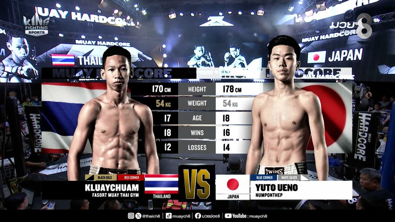 คู่เด็ดมวยมันส์ | กล้วยเชื่อม ฟาช็อตมวยไทยยิม ดวล ยูโตะ อุเอโนะ
