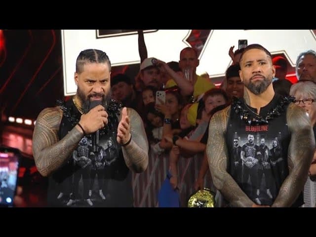 The Usos confronts Solo Sikoa & LA knight _WWE Raw 24 August 2026