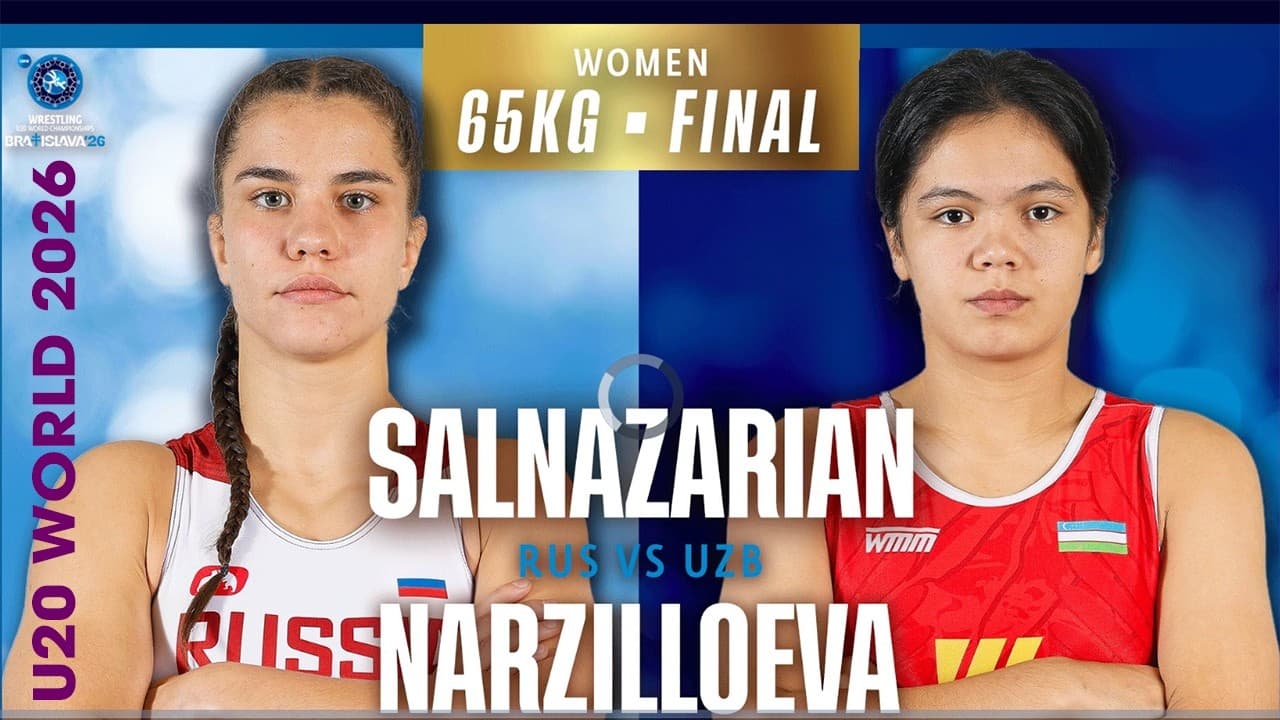 🏅 BEST 🇷🇺😱🇺🇿 Margarita SALNAZARIAN vs Mukhayyo NARZILLOEVA | 2026 U20 World Championships | WW 65Kg