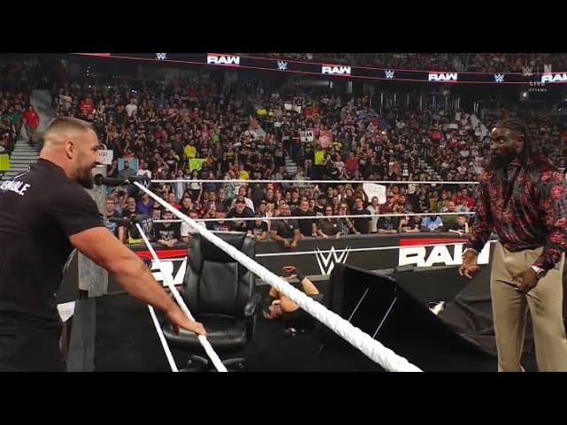 Bron Breaker & OBA Femi contract signing _ WWE Raw 24 August 2026