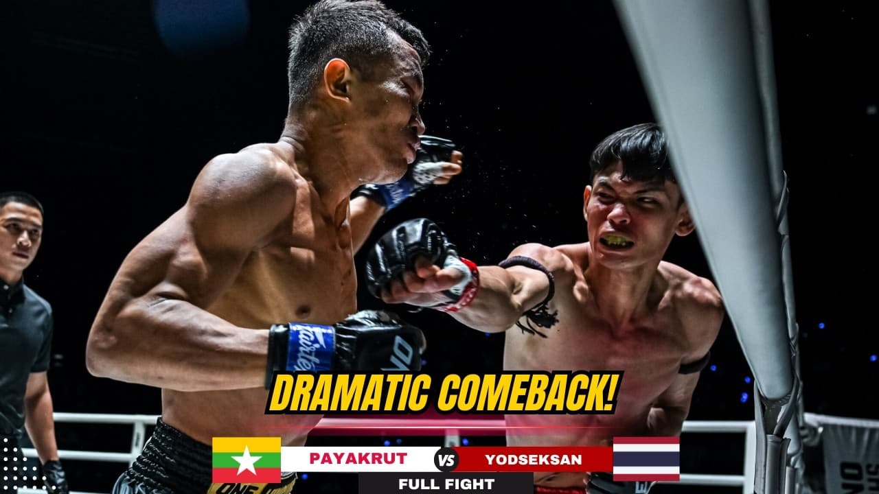 MASSIVE RIGHT HAND KNOCKDOWN! Yodseksan Turns The Tables On Sein Lone Chaw!
