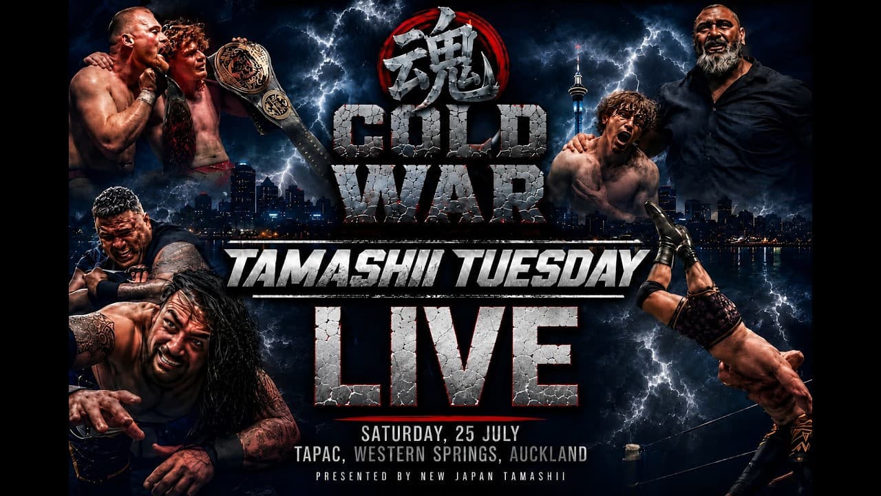 [FULL EVENT] NJW Tamashii - Cold War 2 - 25 July | Auckland, New Zealand