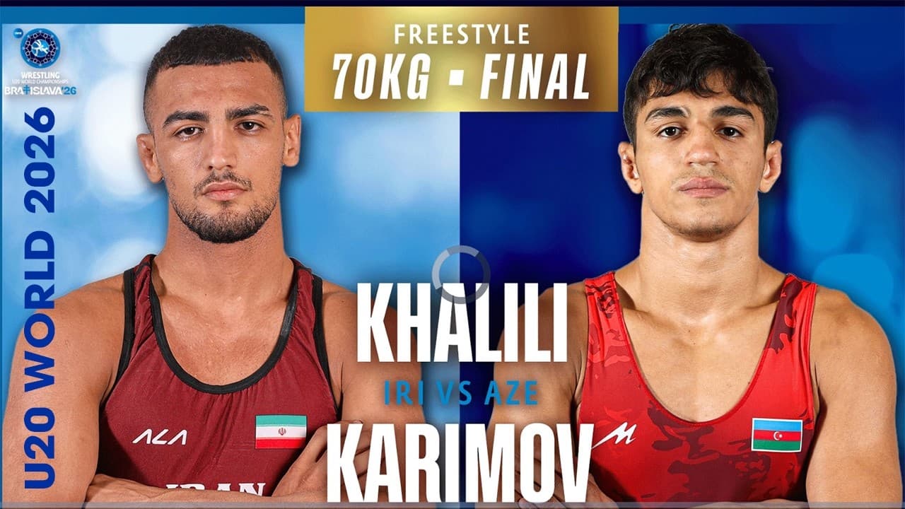 Absolutely Top-Class! 🇮🇷😱🇦🇿 S. Mahdi KHALILI vs Haji KARIMOV | 2026 U20 World Championships | FS 70