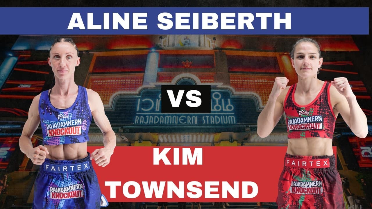 Kim Townsend vs Aline Seiberth Highlights WBC Muay Thai Title Highlights