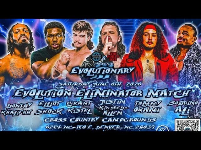 Evolution Eliminator Match: Wrestling Evolution, June 6, 2016