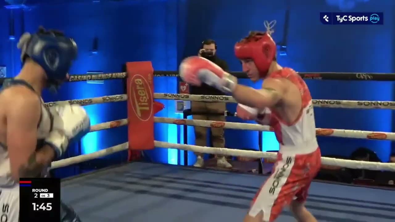 Gerónimo Filgueras vs. Braian Samaniego - Boxeo de Primera Promocional - TyC Sports