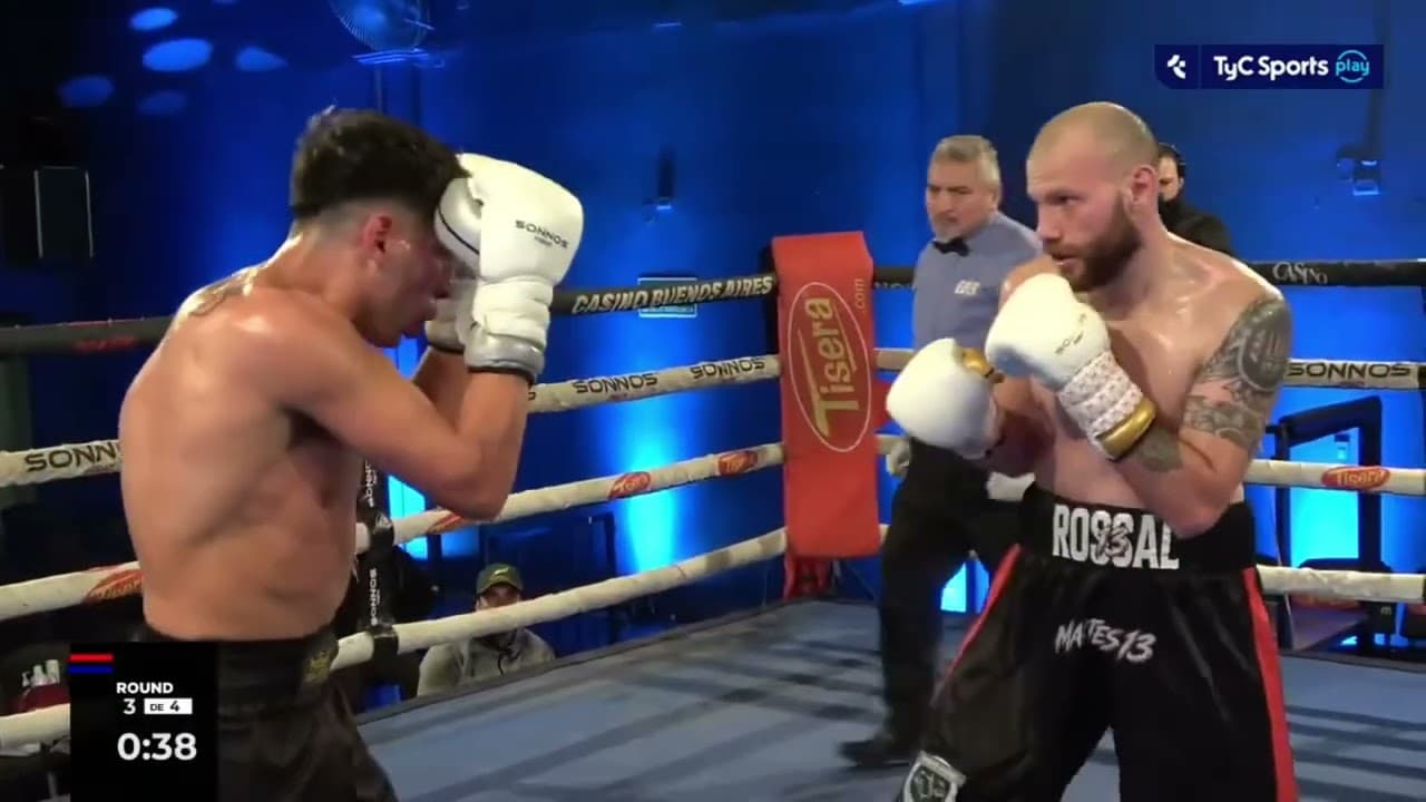 Luis Rossal vs. Franco Vargas - Boxeo de Primera Promocional - TyC Sports