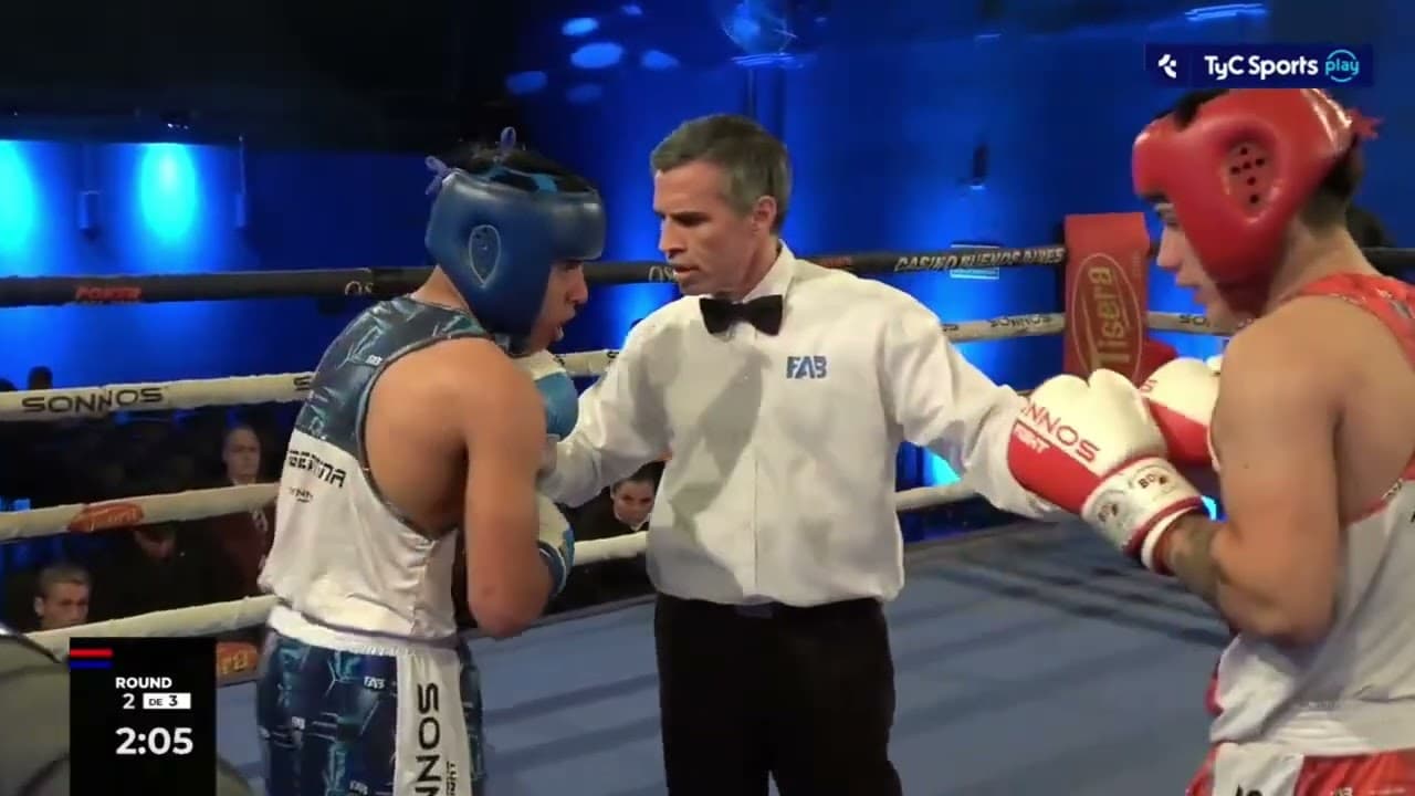 Santino Rodríguez vs. Rafael Cardozo - Boxeo de Primera Promocional - TyC Sports