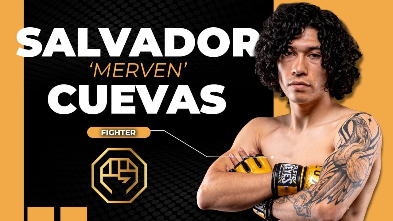 Salvador "Merven" Cuevas, desde Tlaxcala, un luchador inspirado por Conor McGregor #luxfightleague