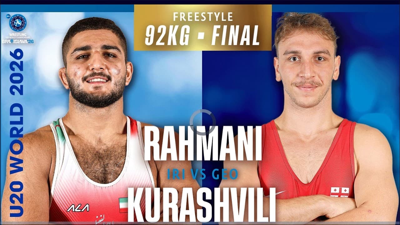 Unbelievable! 🇮🇷💥🇬🇪 A. Y. RAHMANI FIROUZJAEI vs S. KURASHVILI | 2026 U20 World Championships GR92