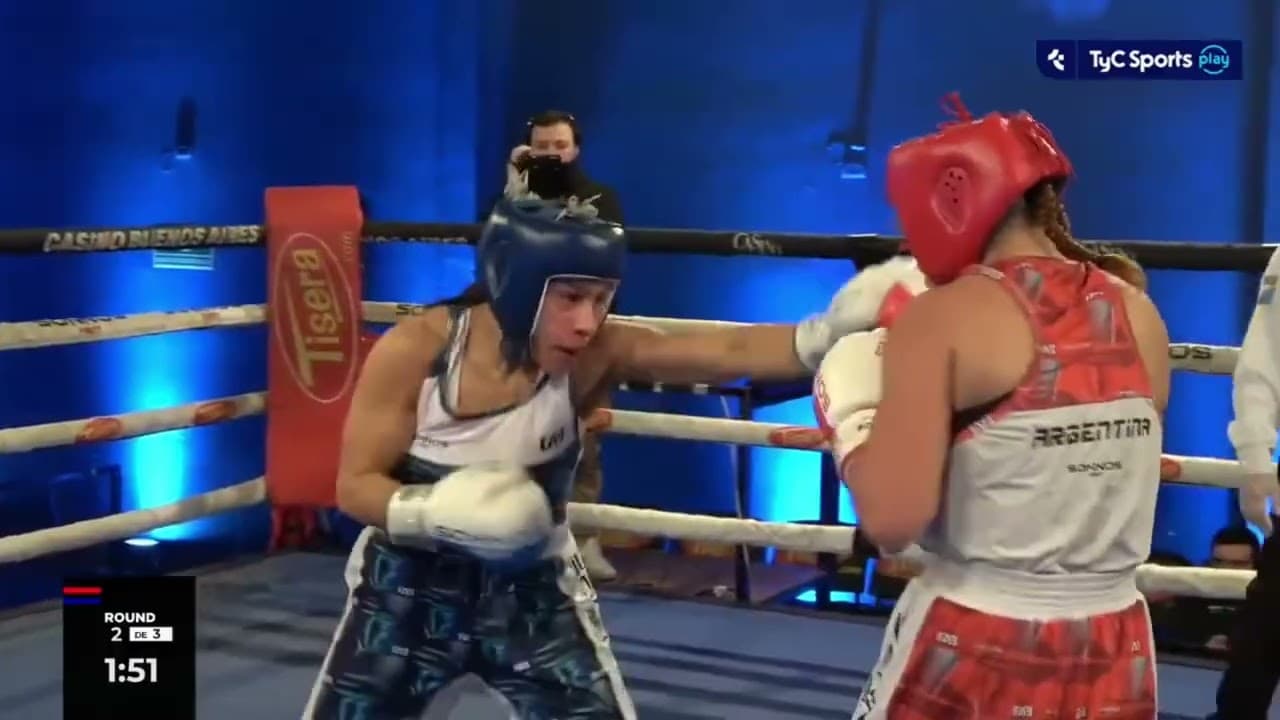Daysi Prieto vs. Antonella Leiva - Boxeo de Primera Promocional - TyC Sports